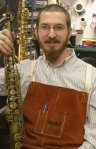 Matt Storher, your friendly saxophone repair guru