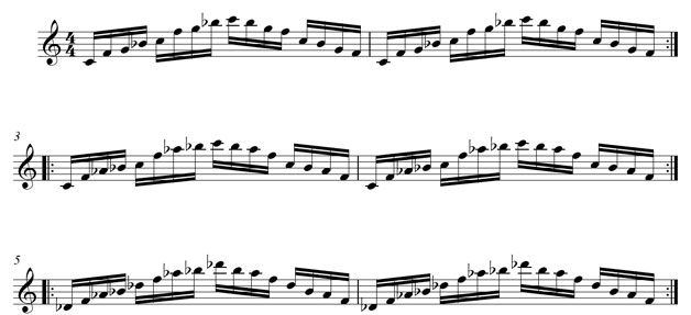 Four Note Warmup