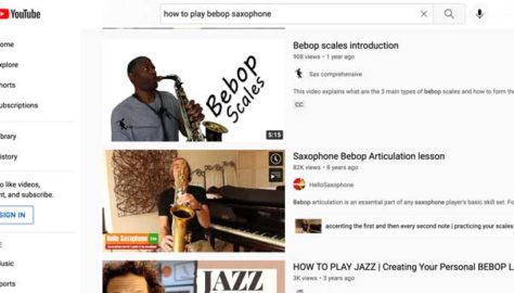 youtube-sax